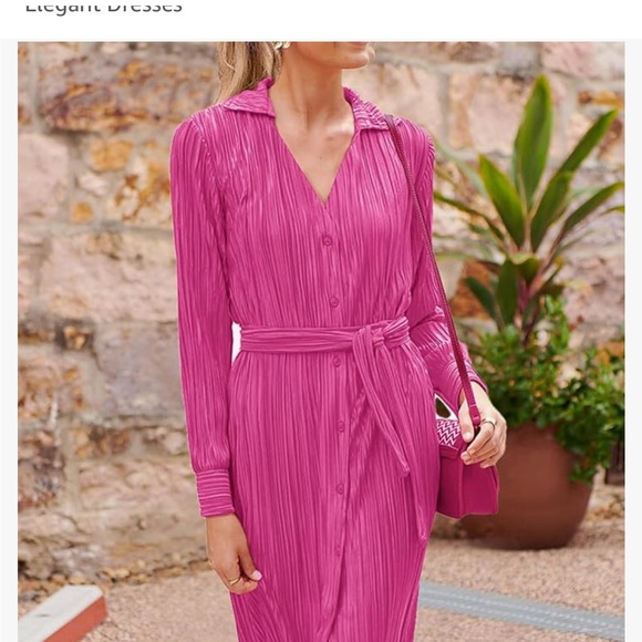 Ribbed Midi Dress - Picture 3 of 5